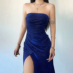 Summer New Style Fashionable Slim-fit Sparkly Tube Dress