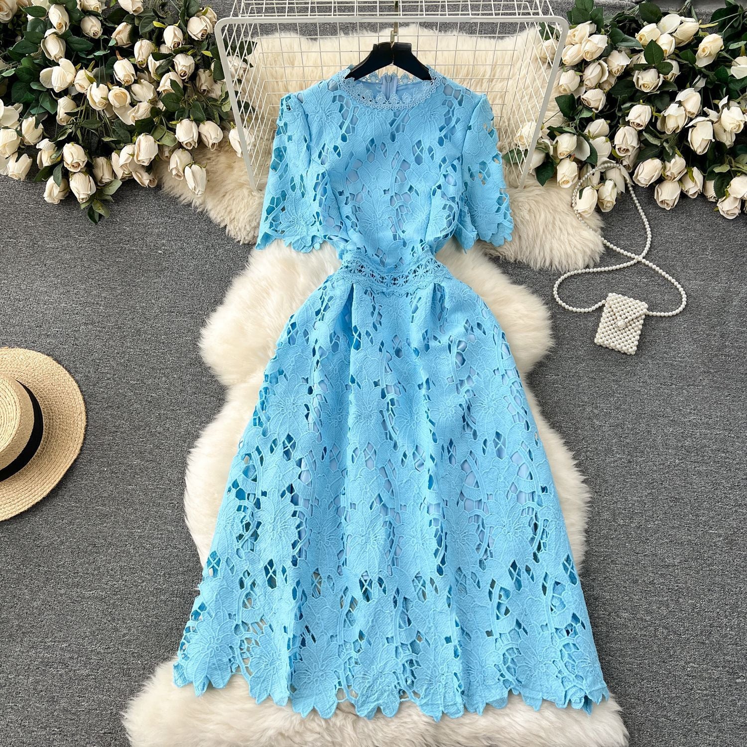 Fashionable Light-luxury Socialite-style Dress For Women