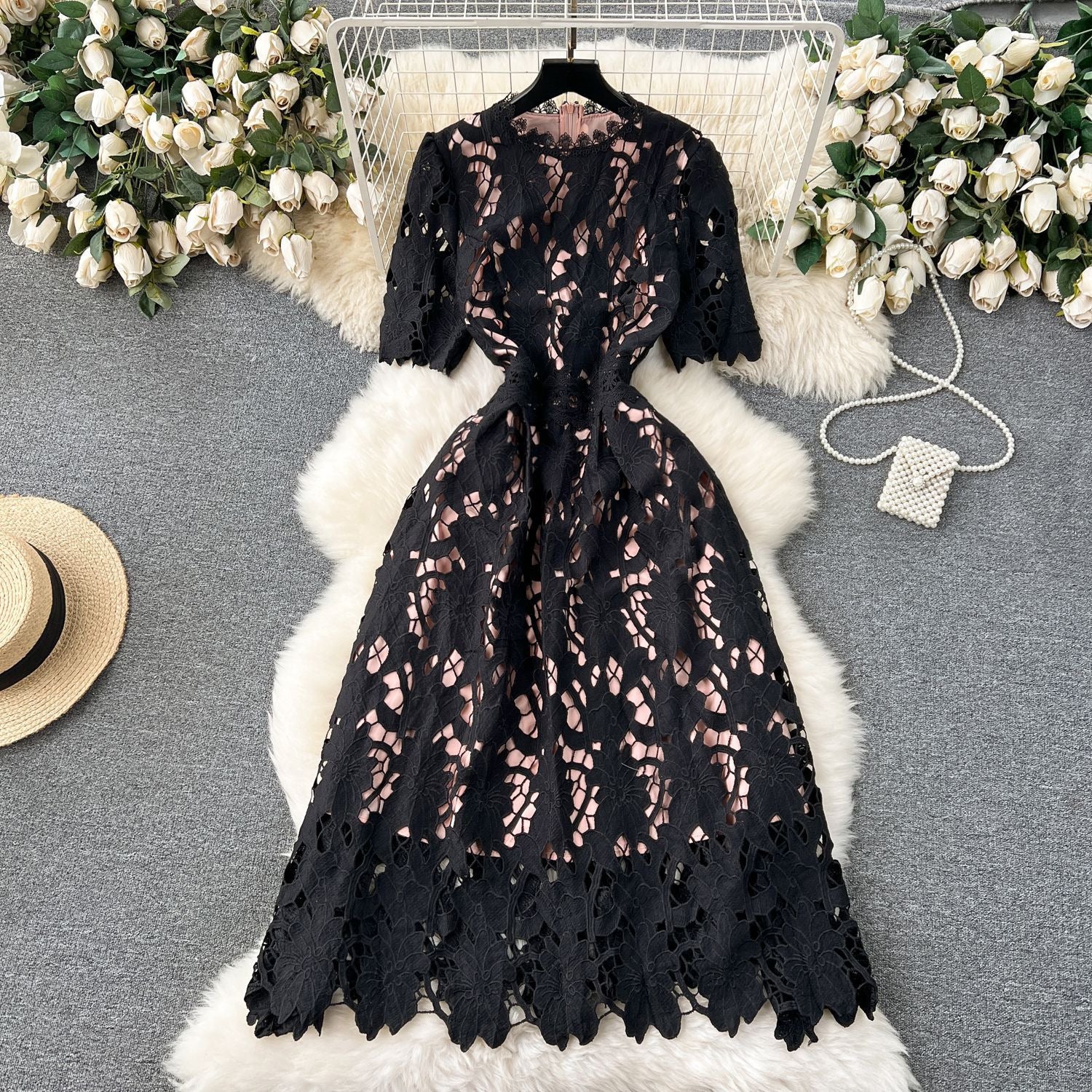 Fashionable Light-luxury Socialite-style Dress For Women