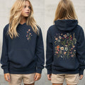 European Size Drop-shoulder Sleeve Casual Sports Hoodie Sweater