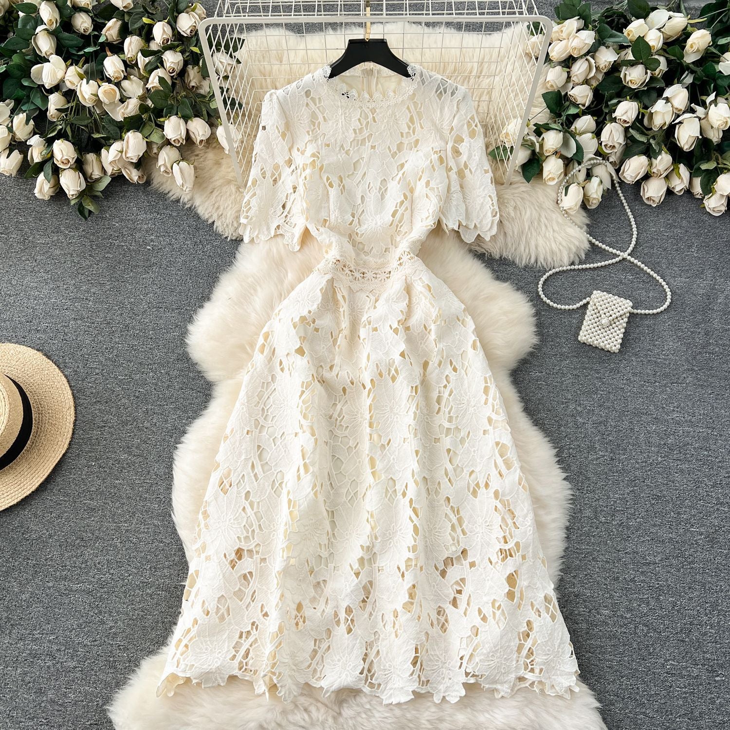 Fashionable Light-luxury Socialite-style Dress For Women